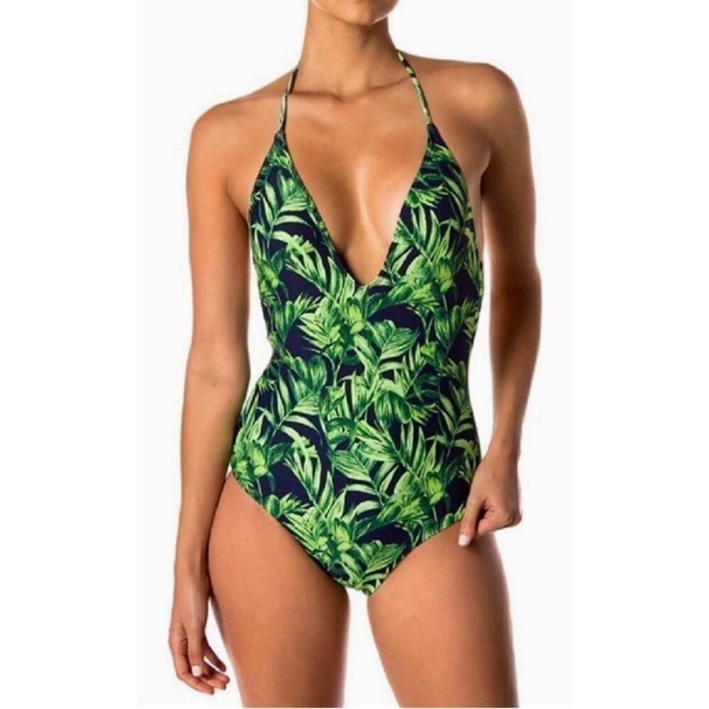 Onia Nina Palm‎ Forest One Piece Swimsuit